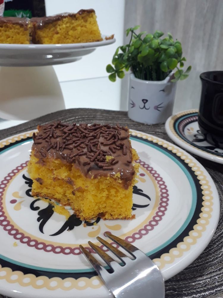 Bolo de cenoura