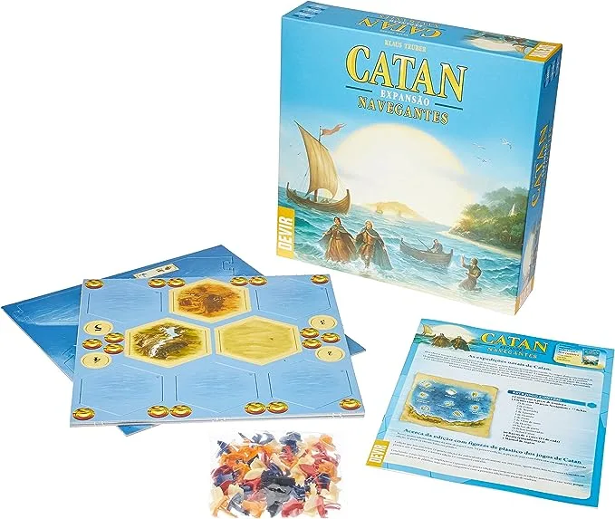Jogos de tabuleiro: Catan Navegadores