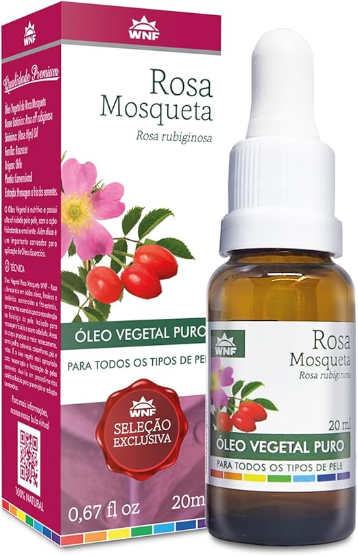 O Óleo de Rosa Mosqueta mais eficiente é aquele vendido puro, sem perfumes acrescidos em sua formulação.