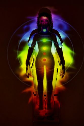 No Reiki, os chacras são os principais pontos onde realiza-se a imposição das mãos.