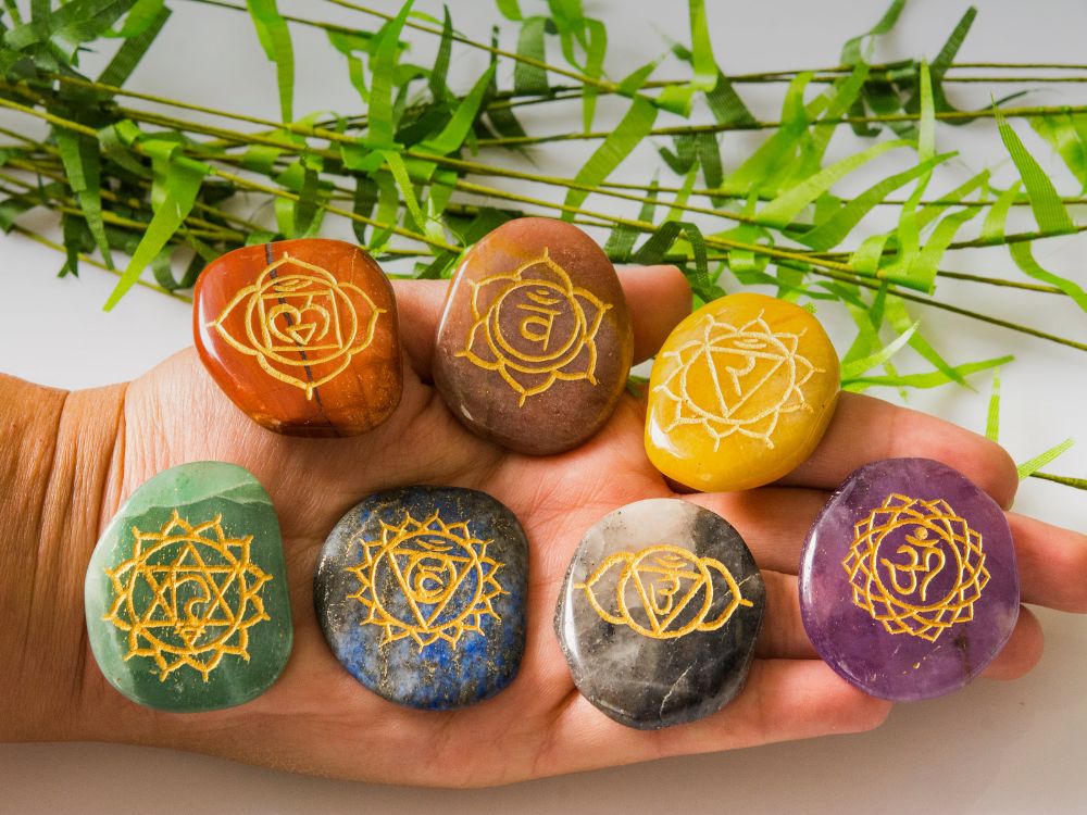 Chakras e seus símbolos.