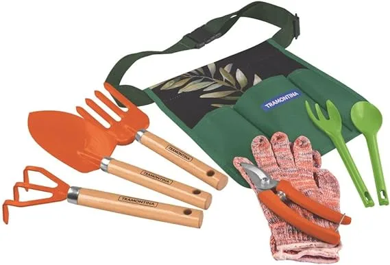 kit de ferramentas para jardinagem
