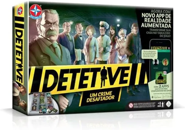 Detetive: um dos jogos de tabuleiro mais populares do Brasil.